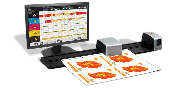 印刷色彩管理-IntelliTrax2自動掃描系統-即時顯示報告
